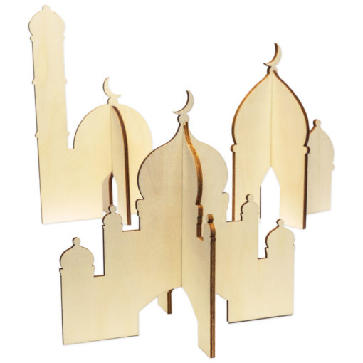 2 Ramadan Deko-Holzhäuser