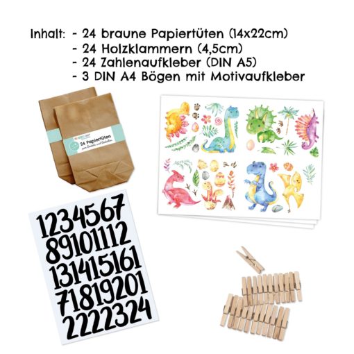 Adventskalender - Dinosaurier – Bild 2