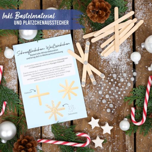 Aktivitäten Adventskalender für Kinder inkl. Bastelmaterial & Keksform – Bild 2