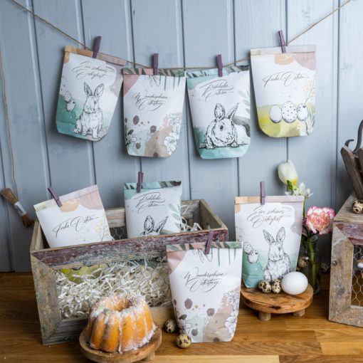 Tüten bedruckt mit Ostermotiv - Modern – Bild 2